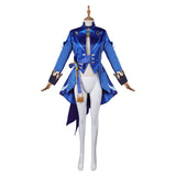 Game Genshin Impact Furina de Fontaine Women Blue Outfit Cosplay Costume Outfits Halloween Carnival Suit