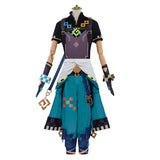 Game Genshin Impact Kinich Blue Outfit Cosplay Costume Outfits Halloween Carnival Suit