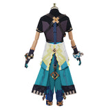 Game Genshin Impact Kinich Blue Outfit Cosplay Costume Outfits Halloween Carnival Suit