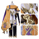 Game Genshin Impact Sethos Orange Outfit Cosplay Costume Outfits Halloween Carnival Suit