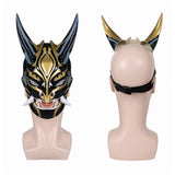 Game Genshin Impact Xiao Cosplay Latex Masks Halloween Party Costume Props