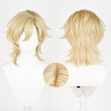 Game Honkai: Star Rail Aventurine Cosplay Wig Heat Resistant Synthetic Hair Carnival Halloween Party Props