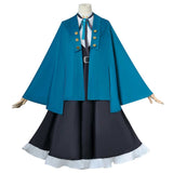 Game Honkai: Star Rail Firefly Women Blue Dress Cosplay Costume Outfits Halloween Carnival Suit