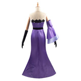 Game Honkai: Star Rail Jingliu Women Purple Dress Cosplay Costume Outfits Halloween Carnival Suit