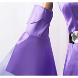 Game Honkai: Star Rail Jingliu Women Purple Dress Cosplay Costume Outfits Halloween Carnival Suit