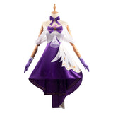 Game Honkai: Star Rail Robin Women Purple Dress Cosplay Costume Outfits Halloween Carnival Suit