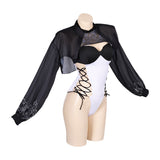 Game NieR: Automata No.2 Type B Women One-piece Swimsuit Cosplay Costume Outfits Halloween Carnival Suit Original Design
