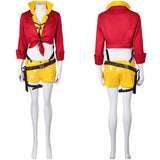 Game Overwatch Ashe Women Red Cowboy Bebop Outfit Cosplay Costume Outfits Halloween Carnival Suit