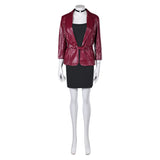 Game Silent Hill 2 Maria Women Red Outfit Cosplay Costume Outfits Halloween Carnival Suit