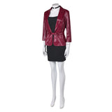 Game Silent Hill 2 Maria Women Red Outfit Cosplay Costume Outfits Halloween Carnival Suit