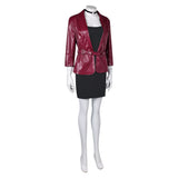 Game Silent Hill 2 Maria Women Red Outfit Cosplay Costume Outfits Halloween Carnival Suit