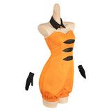 Game Splatoon Callie Women Orange Outfit Cosplay Costume Outfits Halloween Carnival Suit