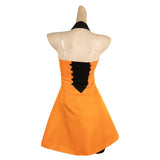 Game Splatoon Marie Women Orange Outfit Cosplay Costume Outfits Halloween Carnival Suit