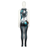 Game Stellar Blade Eve Women Blue Jumpsuit Set Cosplay Costume Outfits Halloween Carnival Suit