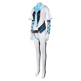 Game Stellar Blade Eve Women White Blue Combat Suit Cosplay Costume Outfits Halloween Carnival Suit