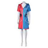 Game Suicide Squad: Kill the Justice League Harley Quinn Women Printed Coat Cosplay Costume