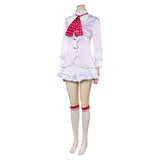 Game Tekken 8 Lili Women White Dress Cosplay Costume Outfits Halloween Carnival Suit