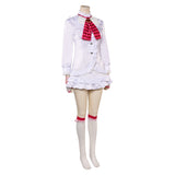 Game Tekken 8 Lili Women White Dress Cosplay Costume Outfits Halloween Carnival Suit