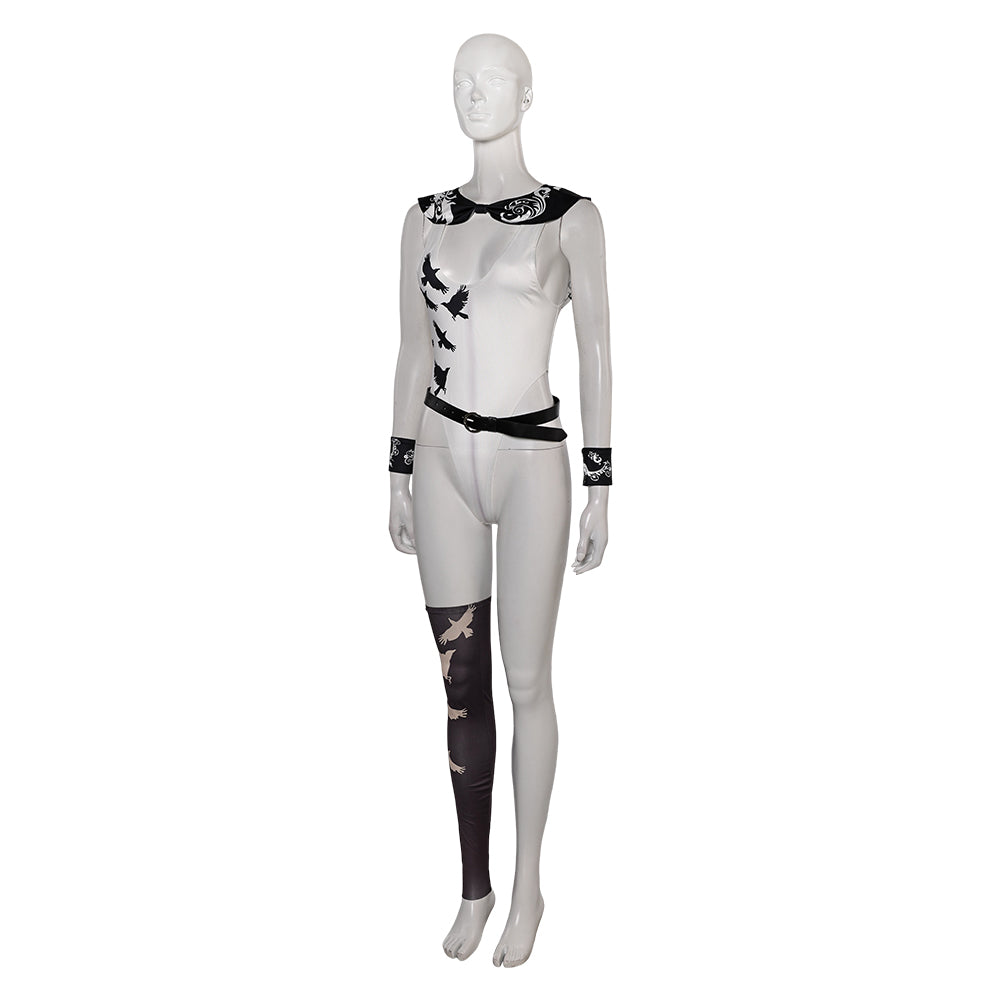 Game Tekken 8 Reina Women White Sexy Swimsuit Cosplay Costume Outfits TrendsinCosplay Game Tekken 8 Reina Women White Sexy Swimsuit Cosplay Costume Outfits TrendsinCosplay