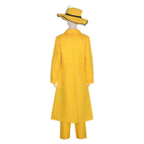Game The Mask Jim Carrey Stanley Ipkiss Kids Children Yellow Outfit Cosplay Costume