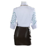 Game Valorant Chamber Women Blue Outfit Cosplay Costume Outfits Halloween Carnival Suit