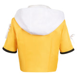 Game Valorant Clove Women Yellow Coat Cosplay Costume Outfits Halloween Carnival Suit