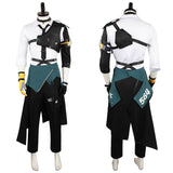 Game Zenless Zone Zero Asaba Harumasa White Outfit Cosplay Costume Outfits Halloween Carnival Suit