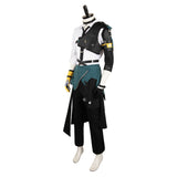 Game Zenless Zone Zero Asaba Harumasa White Outfit Cosplay Costume Outfits Halloween Carnival Suit