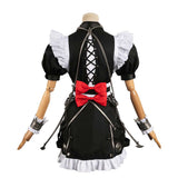 Game Zenless Zone Zero Ellen Joe Women Black Maid Dress Outfit Cosplay Costume