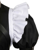 Game Zenless Zone Zero Ellen Joe Women Black Maid Dress Outfit Cosplay Costume