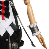 Game Zenless Zone Zero Ellen Joe Women Black Maid Dress Outfit Cosplay Costume