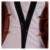 Genshin Impact Asmoday Red Outfit With Cloak Cosplay Costume Outfits Halloween Carnival Suit