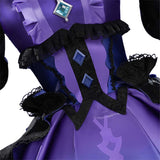 Genshin Impact Clorinde Purple Dress Outfit Cosplay Costume Outfits Halloween Carnival Suit