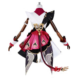Genshin Impact Escoffier Women White Dress Outfit Cosplay Costume Outfits Halloween Carnival Suit