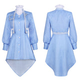 Genshin Impact Kamisato Ayaka Women Blue Outfit Cosplay Costume Outfit Halloween Carnival Suit