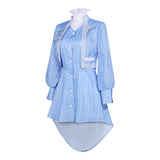 Genshin Impact Kamisato Ayaka Women Blue Outfit Cosplay Costume Outfit Halloween Carnival Suit