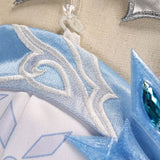 Genshin Impact The Tsaritsa Women Blue Dress Cosplay Costume Outfit Halloween Carnival Suit