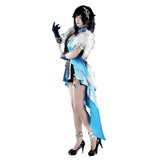 Genshin Impact Yelan Women Cosplay Costume Outfits Halloween Carnival Suit