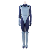Ghost in the Shell Kusanagi Motoko Women Blue Outfit Cosplay Costume Outfit Halloween Carnival Suit