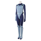 Ghost in the Shell Kusanagi Motoko Women Blue Outfit Cosplay Costume Outfit Halloween Carnival Suit
