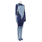 Ghost in the Shell Kusanagi Motoko Women Blue Outfit Cosplay Costume Outfit Halloween Carnival Suit