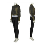 Ghost in the Shell The Major Women Green Outfit Cosplay Costume Outfit Halloween Carnival Suit