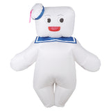 Ghostbusters 2024 Stay Puft Marshmallow Man Inflatable Full Body Suit Cosplay Costume