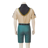 Ghosts Pete Martino Brown Scout Outfit Cosplay Costume Outfit Halloween Carnival Suit