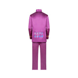 Giorno Giovanna Purple Outfit Cosplay Costume Outfits Halloween Carnival Suit