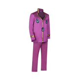 Giorno Giovanna Purple Outfit Cosplay Costume Outfits Halloween Carnival Suit