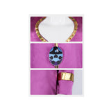 Giorno Giovanna Purple Outfit Cosplay Costume Outfits Halloween Carnival Suit