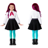  Girls' School Uniform for Children Cosplay Costume Outfit Halloween Carnival Suit