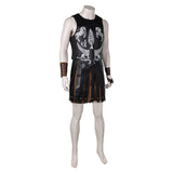 Gladiator 2024 Lucius Verus Black Outfit Cosplay Costume Outfits Halloween Carnival Suit