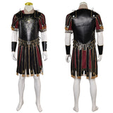 Gladiator 2024 Marcus Acacius Black Outfit Cosplay Costume Outfits Halloween Carnival Suit